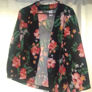 1x floral blazer